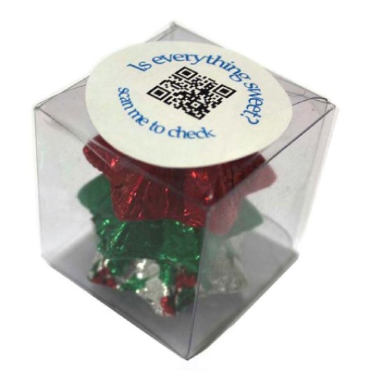 Christmas Chocolate Cubes